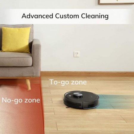 ILIFE A10-W Mopping, Robot Vacuum and Mop 2-in-1, Wi-Fi, Smart Laser Navigation, 2-in-1 Roller Brush