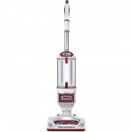 Shark Rotator Professional Upright Corded Bagless Vacuum for Carpet and Hard Floor with Lift-Away Hand Vacuum and Anti-Allergy Seal (NV501), White with Red Chrome