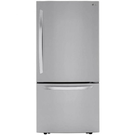 LG LRDCS2603S 26 Cu. Ft. Stainless Bottom Freezer Refrigerator