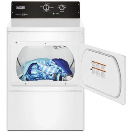 Maytag MEDP575GW 7.4 Cu. Ft. White Top Load Electric Dryer