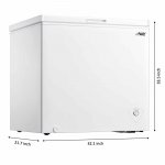 Arctic King 7 cu ft Chest Freezer, White