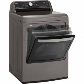 LG DLEX7800VE 7.3 Cu. Ft. Smart Wi-Fi Enabled Electric Dryer with TurboSteam - Graphite Steel