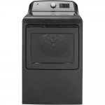 GE GTD84ECPNDG 7.4 Cu. Ft. Diamond Gray Front Load Electric Dryer
