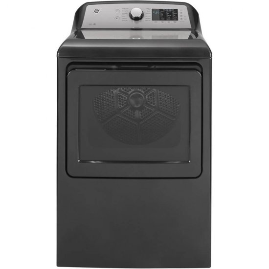 GE GTD84ECPNDG 7.4 Cu. Ft. Diamond Gray Front Load Electric Dryer