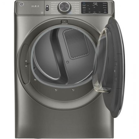 GE GFD65ESPNSN 7.8 Cu.Ft. Satin Nickel Electric Dryer