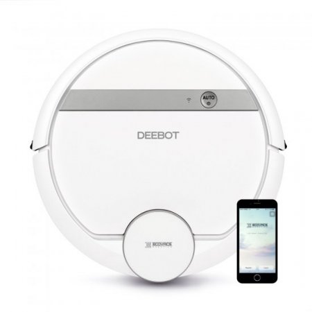 ECOVACS DEEBOT 900 Wi-Fi Connected Robotic Vacuum