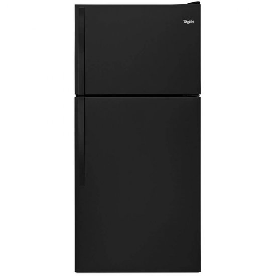 Whirlpool WRT318FZDB 18 Cu. Ft. Black Top Freezer Refrigerator