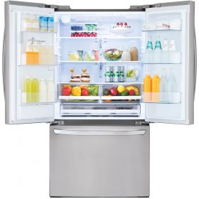 LG LFXS26973S Refrigerator Freezer French Style with Ice & Water Dispenser