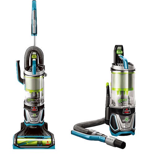 BISSELL Pet Hair Eraser Lift-Off Bagless Upright Vacuum Cleaner, 2087