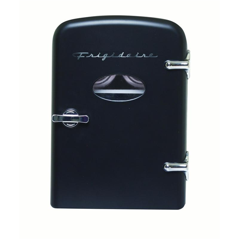 Frigidaire Portable Retro 6-can 4 Liters Mini Fridge Black EFMIS129-BLACK - Manufacturer Refurbished